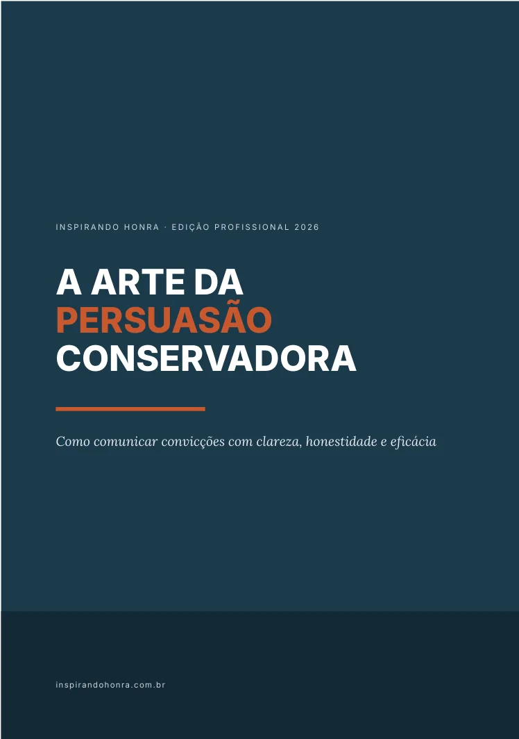 Capa de A Arte da Persuasão Conservadora